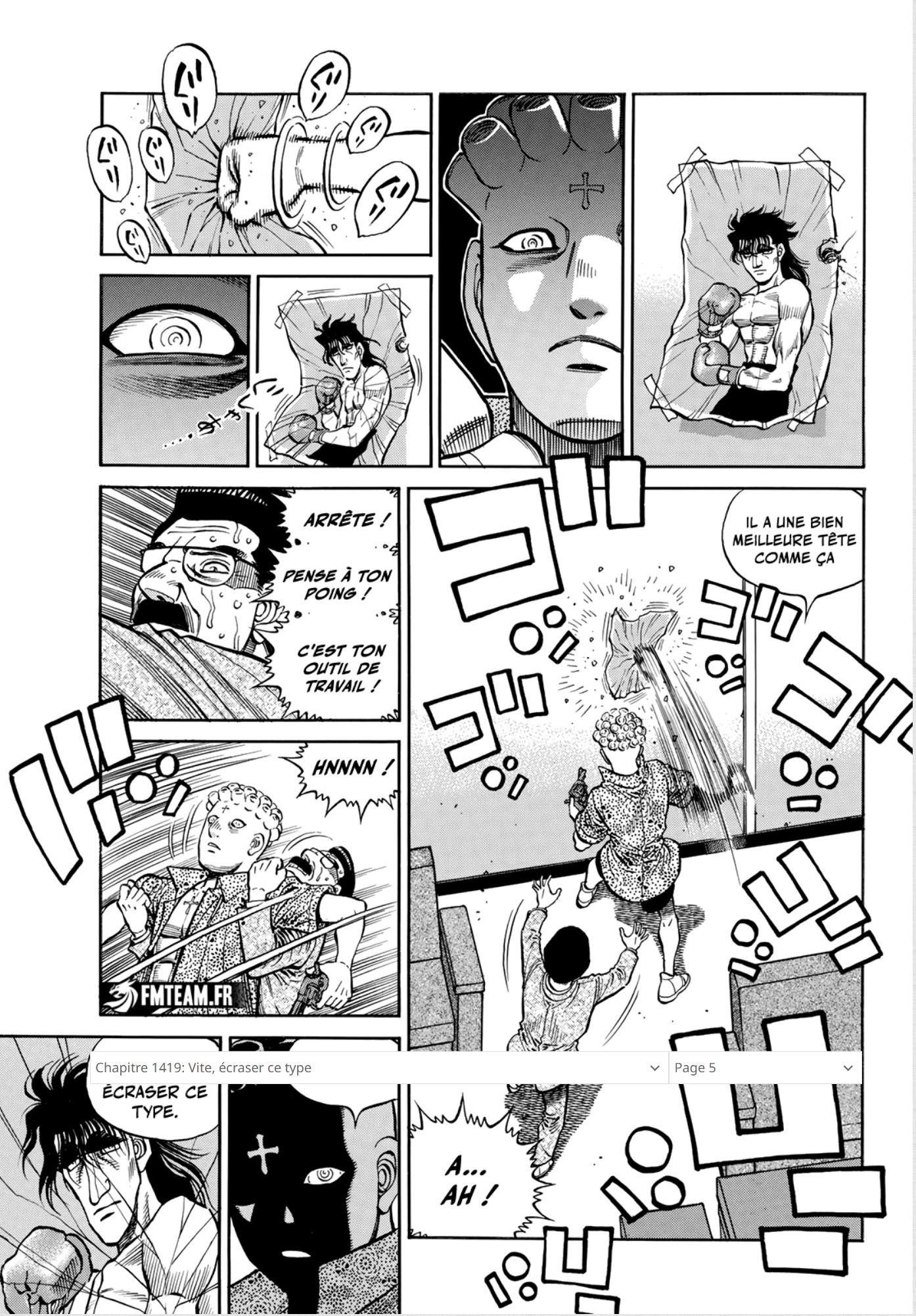 Hajime No Ippo: Chapter 1420 - Page 1